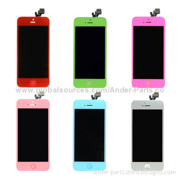 High quality and best selling mobile phone LCD for iPhone 4/4S, multicolor